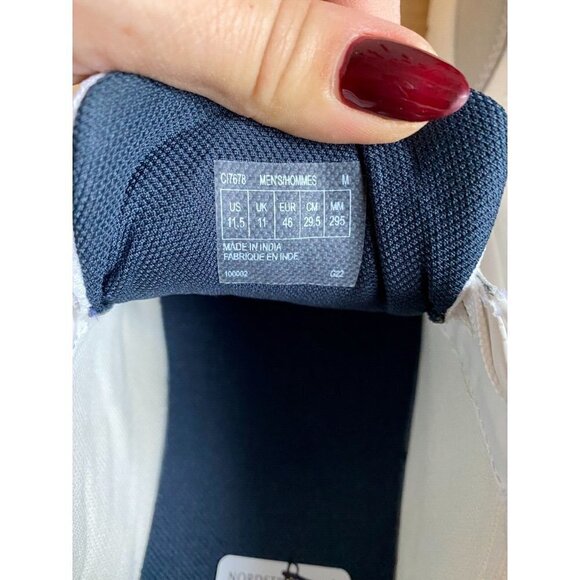 ROCKPORT Truflex "Clayden" Lace Up Sneaker Men Sz 11.5 White - Picture 6 of 9